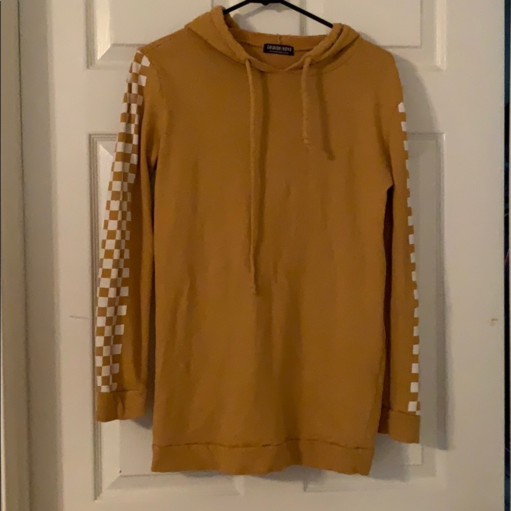 Fashion nova yellow hoodie